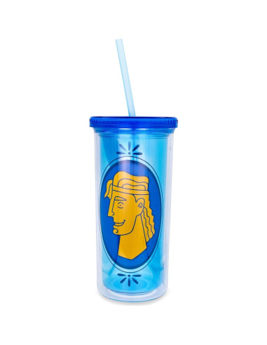 Taza de Viaje Disney Hércules 591 ml Pared Doble Azul