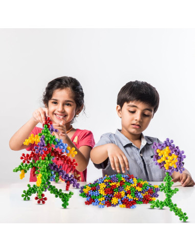 Juego de Bloques de Construcción STEM 120 Piezas HUBSAN