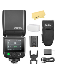 Flash Godox V480C para Cámara Canon TTL HSS 1/8000s