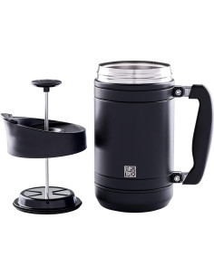 Prensa Francesa BruTrek 946 ml Acero Inoxidable Aislada 2