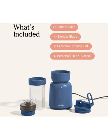 Licuadora Splendor Nuestra Lugar 1000W 750mL Azul