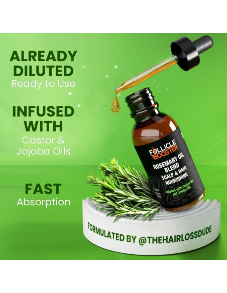 Aceite de Crecimiento Capilar Orgánico Follicle Booster 59ml