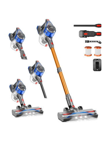 Aspiradora Inalámbrica BSNAW XL-638B 45000Pa 8 en 1 Recargable