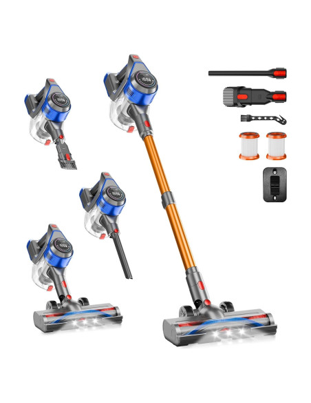 Aspiradora Inalámbrica BSNAW XL-638B 45000Pa 8 en 1 Recargable