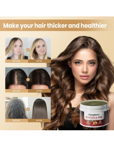 Aceite de Batana Orgánico Chuanghua'er 100ml - Crecimiento Cabello