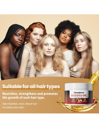 Aceite de Batana Orgánico Chuanghua'er 100ml - Crecimiento Cabello