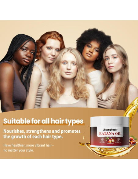 Aceite de Batana Orgánico Chuanghua'er 100ml - Crecimiento Cabello