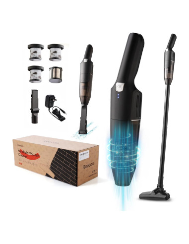 Aspiradora sin cable REECOO K-908-1 2 en 1 10-17Kpa