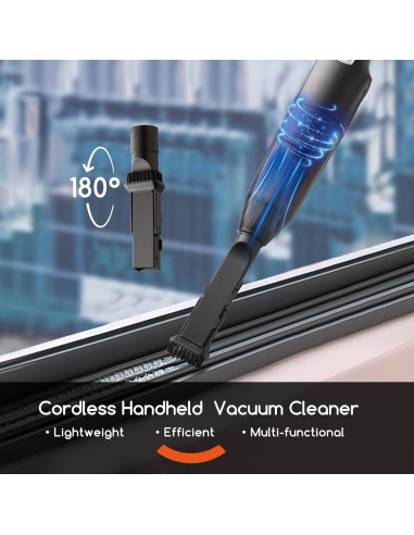 Aspiradora sin cable REECOO K-908-1 2 en 1 10-17Kpa