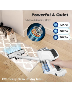 Aspiradora Inalámbrica PURKINN B8 200W 28000Pa 3 Modos 2