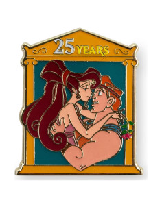 Pin de Esmalte Hércules y Meg 25 Aniversario Disney Ed. Limitada