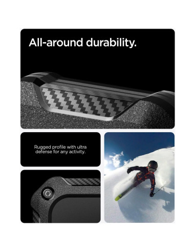 Funda Impermeable Spigen Tough Armor para AirTag - Negro