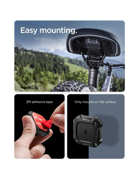 Funda Impermeable Spigen Tough Armor para AirTag - Negro Funda Impermeable Spigen Tough Armor para AirTag - Negro