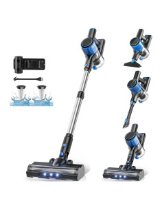 Aspiradora Inalámbrica VOKENE A27 8 en 1 45 Minutos Batería