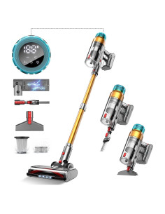 Aspiradora Inalámbrica MBYULO EHBL 600W 55Kpa 60Min 8 en 1