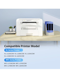 Cartuchos de Tóner Compatible Brother TN229XL - Paquete de 4 2