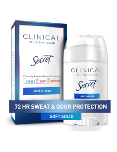 Desodorante Antitranspirante Secret Mujer 45 g - 72 Horas Protección