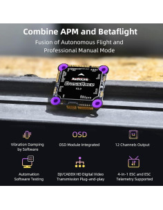 Controlador de Vuelo Radiolink CrossRace APM 37x37mm OSD Integrado 2