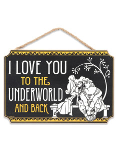 Decoración de Pared Disney Hércules - Te Amo Hasta el Inframundo
