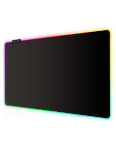 Alfombrilla de Ratón RGB Meffort Inc 60x35cm Negra LED