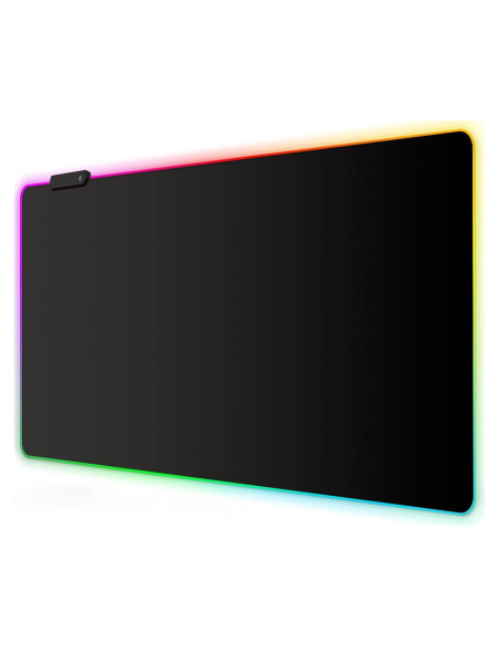 Alfombrilla de Ratón RGB Meffort Inc 60x35cm Negra LED