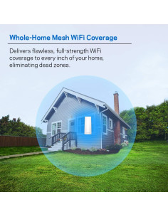 Linksys Velop WHW0301 Sistema WiFi Malla Tri-Banda AC2200 2