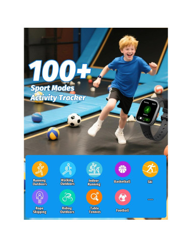 Reloj Inteligente para Niños Teslahero 1.85" Pantalla HD