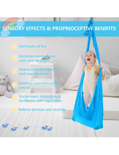 Columpio Sensorial SKYPHAROS 360 Ajustable para Niños 2