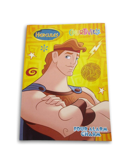 Libro para Colorear Hércules Colortivity 80 Páginas