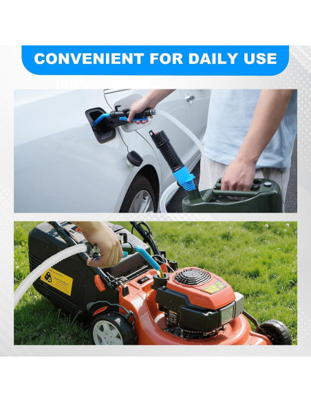 Bomba de Transferencia Portátil XWJNE 2.2 GPM Eléctrica Azul