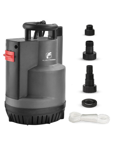 Bomba Sumergible FluentPower 1/2HP 946L/h con Flotador