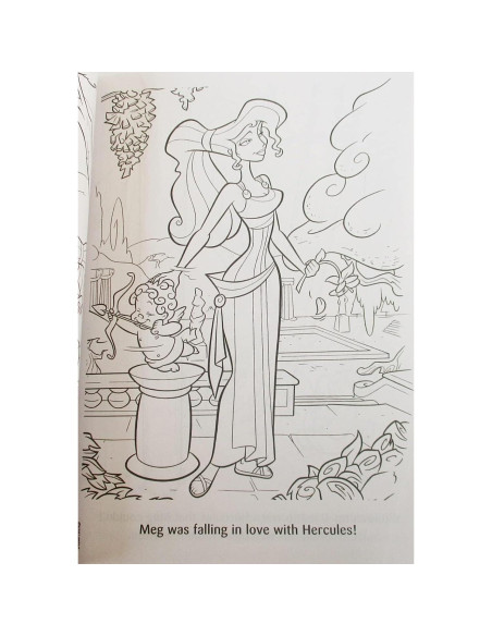 Libro para Colorear Hércules Colortivity 80 Páginas