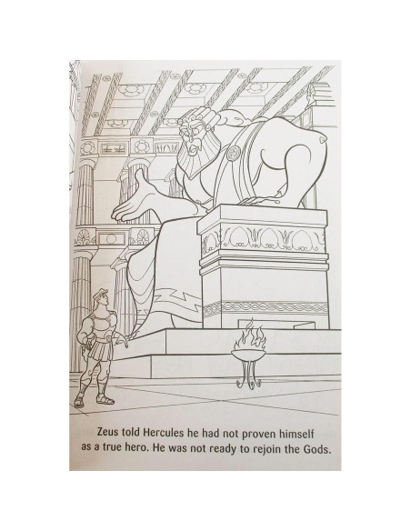 Libro para Colorear Hércules Colortivity 80 Páginas