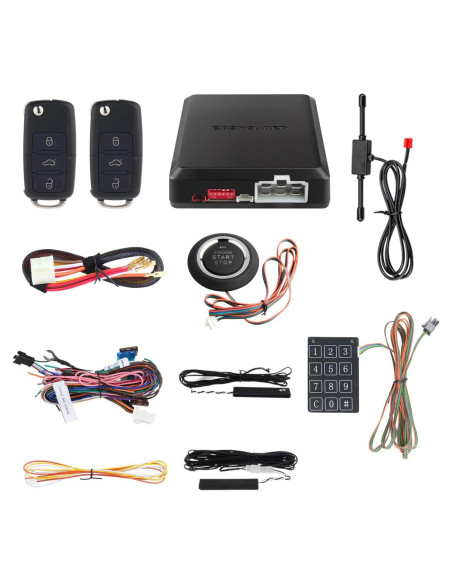 Sistema de Alarma de Coche EASYGUARD EC002-V PKE 12V con Arranque Remoto