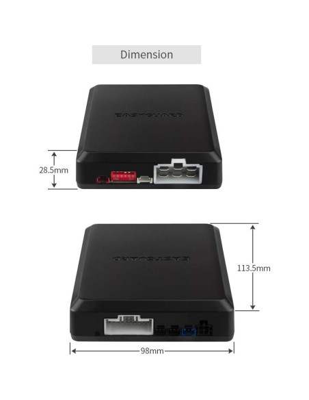 Sistema de Alarma de Coche EASYGUARD EC002-V PKE 12V con Arranque Remoto