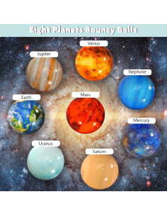 Kit de Juguetes Planetarios Pllieay - 16 Piezas Sistema Solar 2