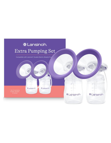Conjunto de Extracción Adicional Lansinoh para Extractores de Leche