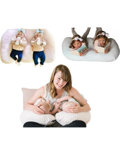 Cojín de Lactancia Twin Z Marino para Gemelos - 91x61 cm 2