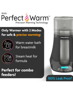 Calentador de Biberones Baby Brezza BRZ0107 - 200W, 266ml 2
