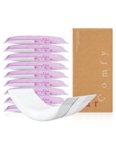 Compresas Postparto 2-en-1 PurComfy - 10 Unidades Alivio Dolor