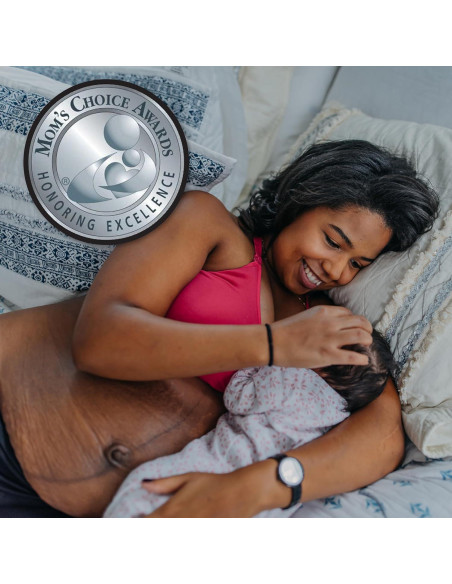 Sostén de Lactancia Bamboobies Grande Gris Sin Aros