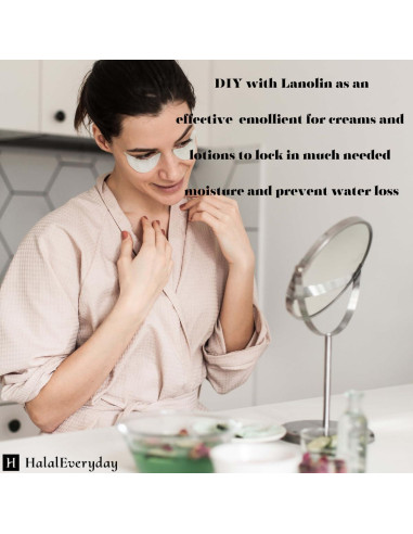 Lanolina Pura Anhidra 0.45 kg - Crema Hidratante Multiuso