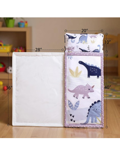 Colchoneta para Siesta Niños Pentasmile 127x51cm Suave 2