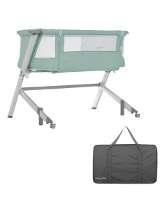 Cuna y Dormilón Dream On Me Skylar Menta, Altura Ajustable
