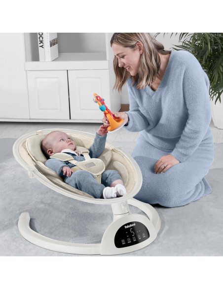 Columpio BabyBond para Bebés con Bluetooth y Control Remoto