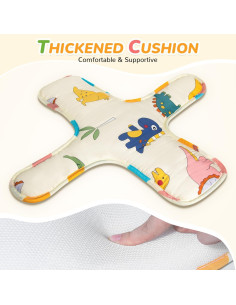 Cojín para Columpio de Niños FEISIKE 50x47 cm Lavable 2