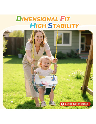 Cojín para Columpio de Niños FEISIKE 50x47 cm Lavable