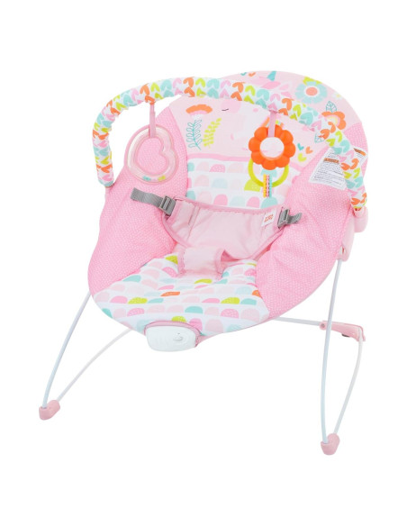 Asiento de rebote para bebés Bright Starts Unicornio Rosa 0-6 meses