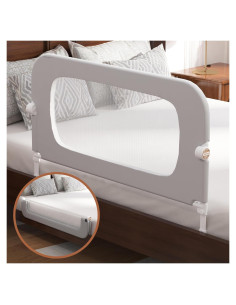 Barra de Cama FigTime para Niños 81 cm Ajustable y Plegable