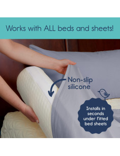 Barandilla de Cama Hiccapop 1 Bumper Espuma Hipoalergénica 2